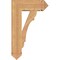 Ekena Millwork Olympic Arts & Crafts Smooth Bracket, Western Red Cedar, 5 1/2"W x 20"D x 32"H BKT06X20X32OLY03SWR - alternate 3
